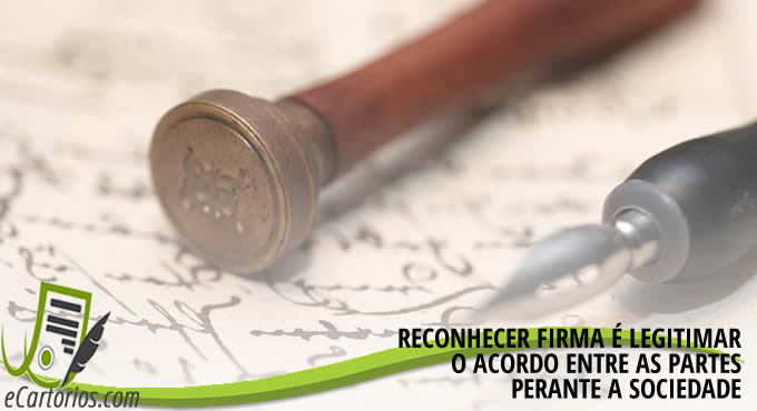 Valores para reconhecer firma por semelhança no cartório de notas